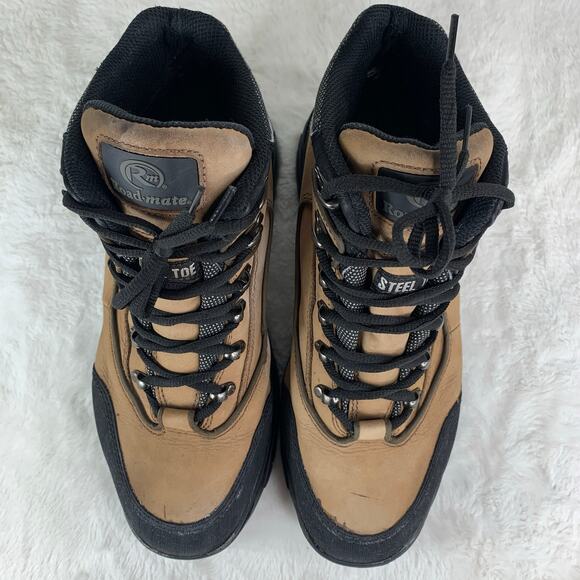 Roadmate Wyoming 6" Mocha Nubuck Hiker Work Boots Men’s Size 11 - Picture 7 of 9